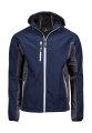 Softshell Jassen Hooded Tee Jays 9514 navy- grey